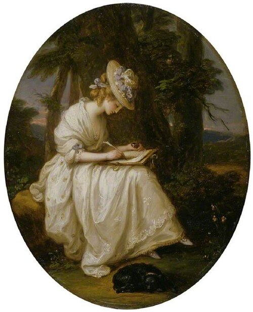 Louisa Hammond, 1800, Angelica Kauffmann