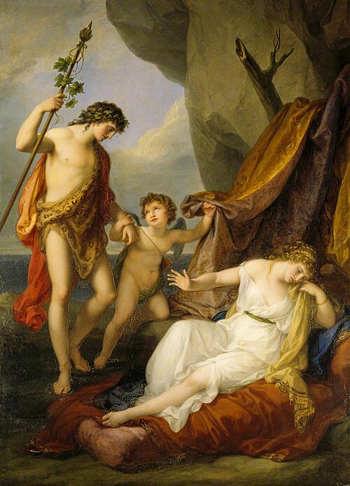 Bacchus and Ariadne, 1794, Angelica Kauffmann