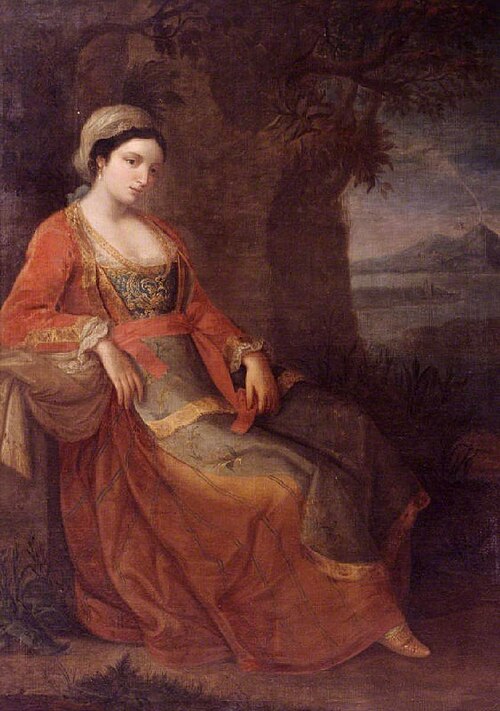 A Woman in Neapolitan Dress, 1763, Angelica Kauffmann