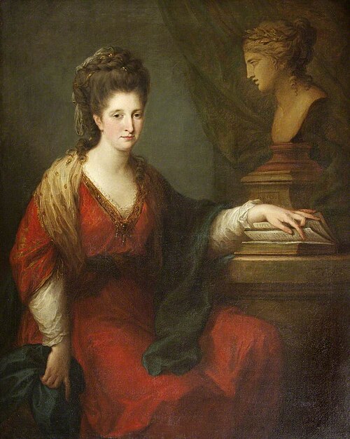 Frances Ann Acland, Lady Hoare (1735/6-1800), 1773, Angelica Kauffmann