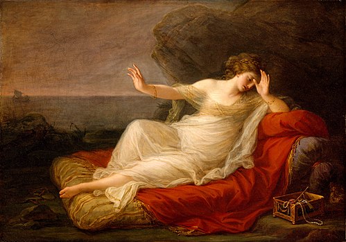 Ariadne Abandoned by Theseus, 1774, Angelica Kauffmann