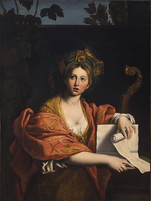 Cumaean Sibyl after Domenichino, 1763, Angelica Kauffmann