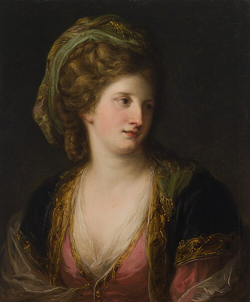Woman in Turkish Dress, 1767, Angelica Kauffmann