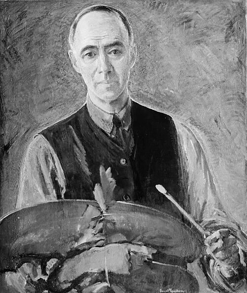 Autoportrait, 1927, Ernst Zeuthen