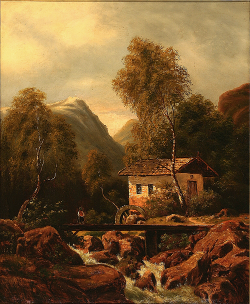 At Sieglberg, Germany, 1845, F.C. Kiærskou