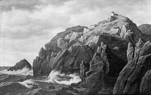 Klippekyst, 1837, F.C. Kiærskou