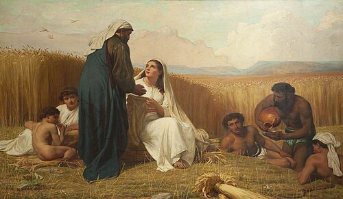 Ruth and Boaz, 1879, David Wilkie Wynfield