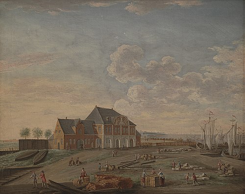 The Custom House of Copenhagen, 1754, Giovanni Antonio Cesari