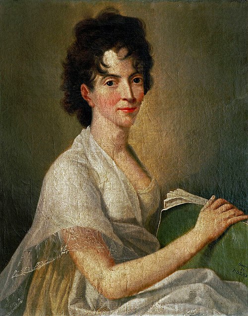 Porträt der Constanze Mozart, 1802, Hans Hansen