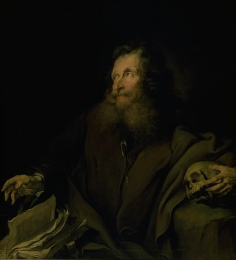 Wax Modeller Simon as St. Jerome, 1665, Henrich Dittmers