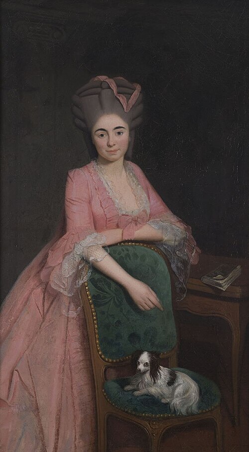 Portrait de Thérèse Charrault, 1776, Michel Silvestre Carpentier