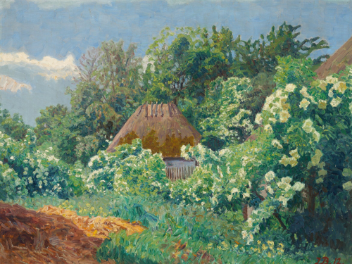 From the mill at Karlebo., 1912, Jens Birkholm