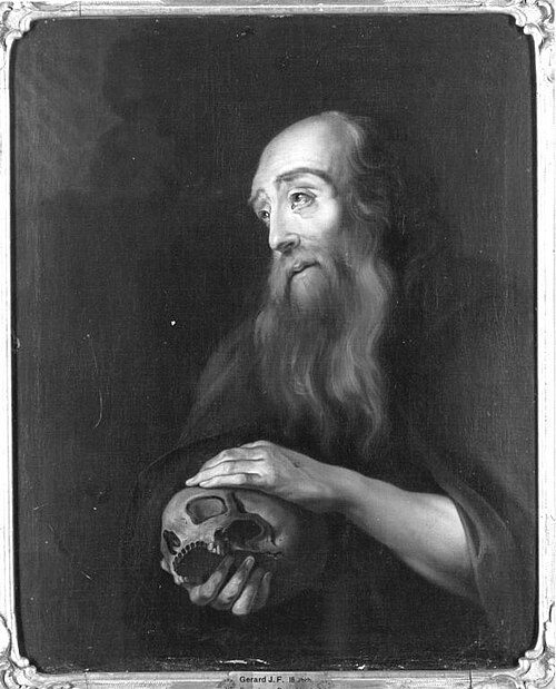 Der hl. Franziskus von Assisi, 1721, Johann Friedrich Gerhard