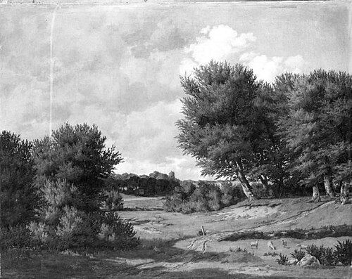 Parti ved Ordrup, 1841, Julius Hellesen