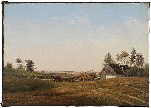 Landscape with a Farm, 1840, Just Jerndorff