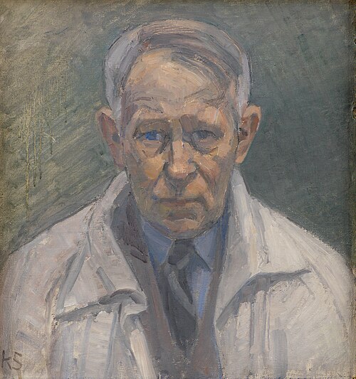 Selvportræt, 1936, Karl Schou
