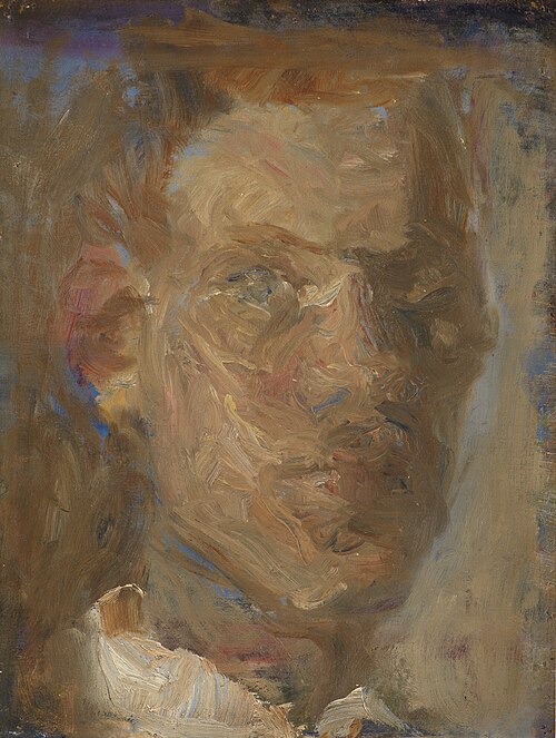Seilf-Portrait, 1911, Karl Schou