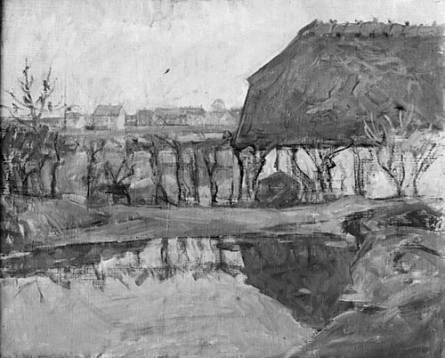 A Farm in Lyngby, Zealand, 1907, Karl Schou