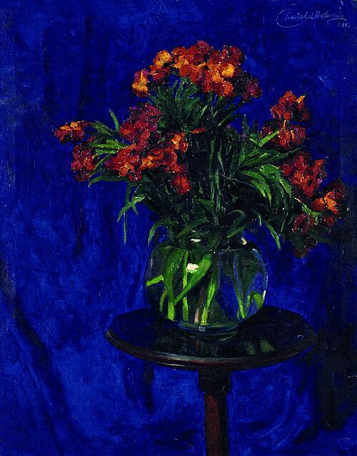 Still life with Flowers, 1913, János Pentelei Molnár