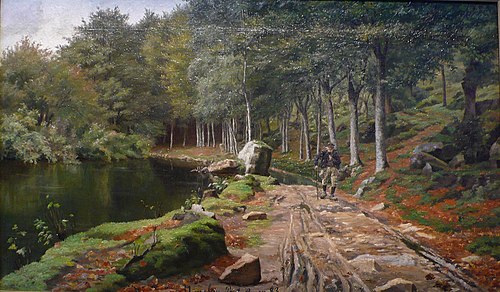 Le Bois d'Amour, 1883, Marie Luplau