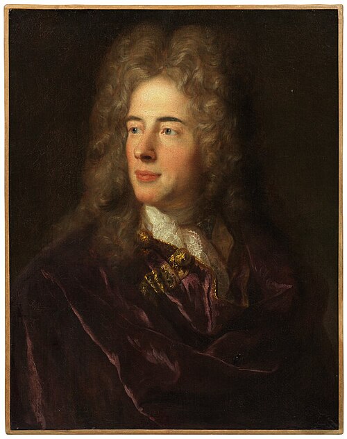 Portrait of the painter of miniatures Jacques-Antoine Arlaud (1668–1743), 1697, François de Troy