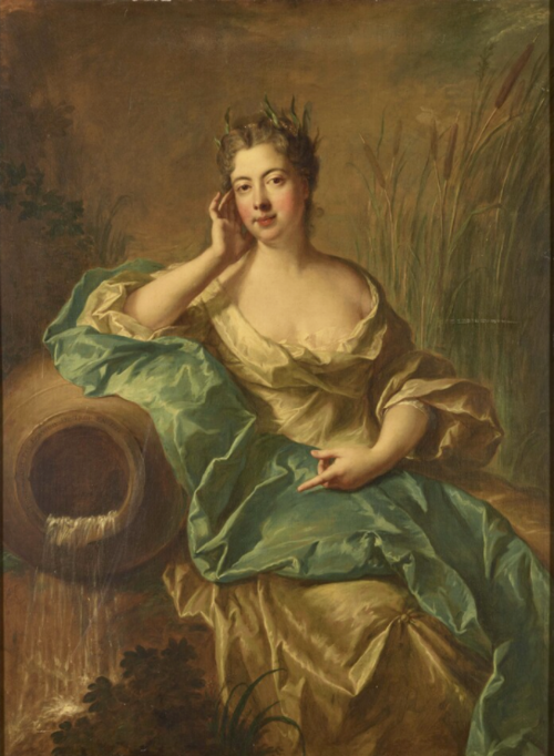 Femme en source, 1723, François de Troy