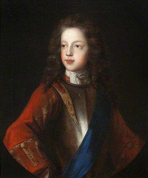 Prince James Francis Edward Stuart (1688–1766), 1698, François de Troy