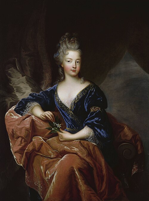Françoise-Marie de Bourbon, Mademoiselle de Blois, duchesse d'Orléans (1677-1749), 1692, François de Troy