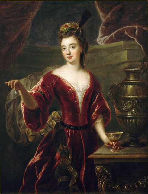 La Duchesse du Maine en Cléopâtre, 1690, François de Troy