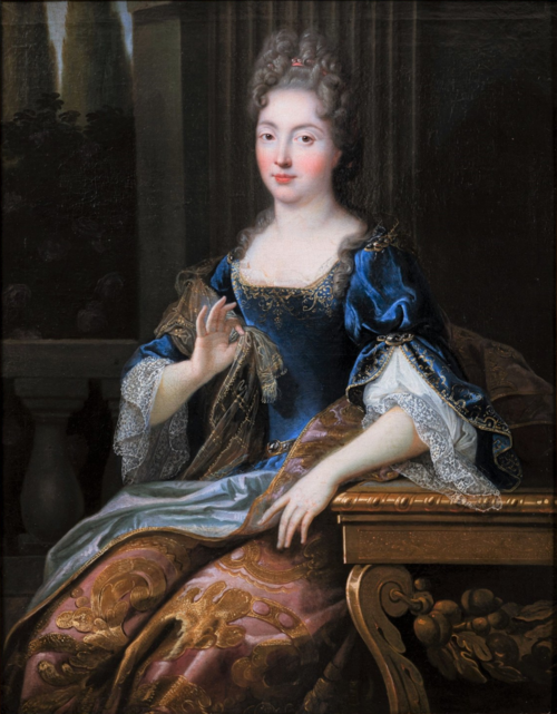 Presumed portrait of Marie-Anne de Bourbon, 1650, François de Troy