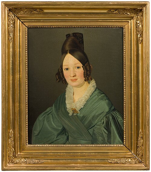 Portrait of a Woman, 1837, Niels Peter Holbech