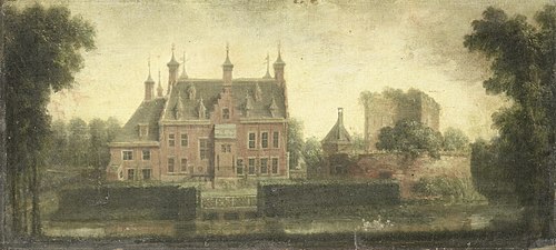 Castle of Nieuw Teylingen, 1785, Niels Rode