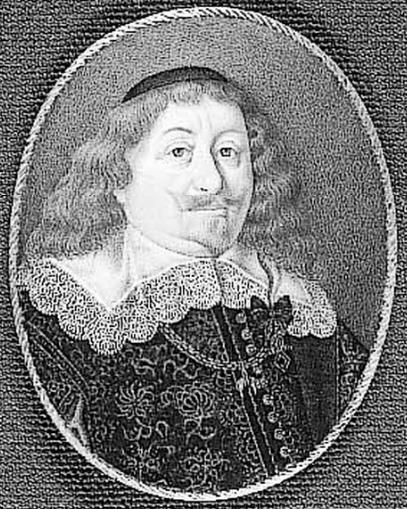 Miniature of King Ladislaus IV Vasa, 1645, Paul Prieur