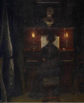 An Evening Recital, 1890, Tom Petersen