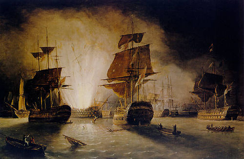 Battle of the Nile, 1884, Richard Brydges Beechey