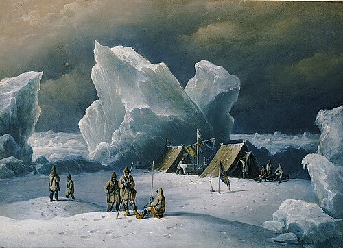 Captain Markham's most northerly encampment, 1850, Richard Brydges Beechey