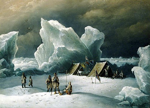 Captain Markham's most northerly encampment, 1850, Richard Brydges Beechey