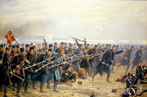 Ottende brigades angreb ved Dybbøl 18. april 1864, 1894, Vilhelm Jakob Rosenstand