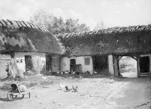 Fra en præstegård, 1898, Vilhelm Jakob Rosenstand