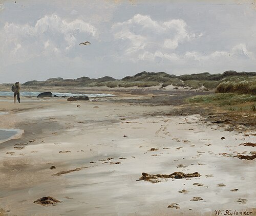 Dunes at Skagen Nordstrand., 1884, Wilhelm Ferdinand Xylander