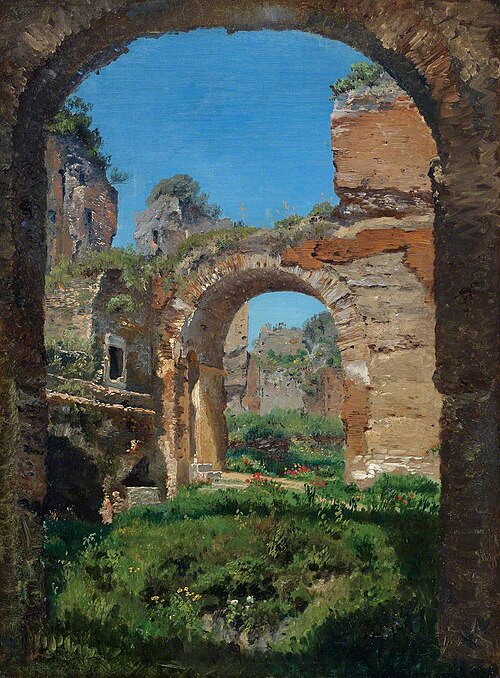 Inside the Baths of Caracalla, , Thorald Læssøe