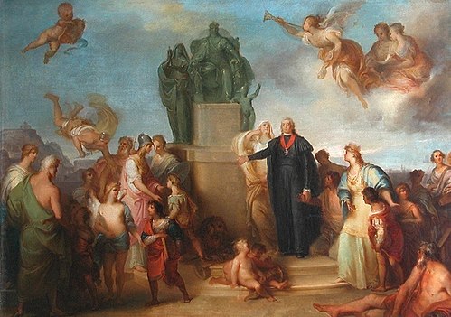 Allégorie de la fondation de la Casa Pia de Belém, 1793, Domingos Sequeira