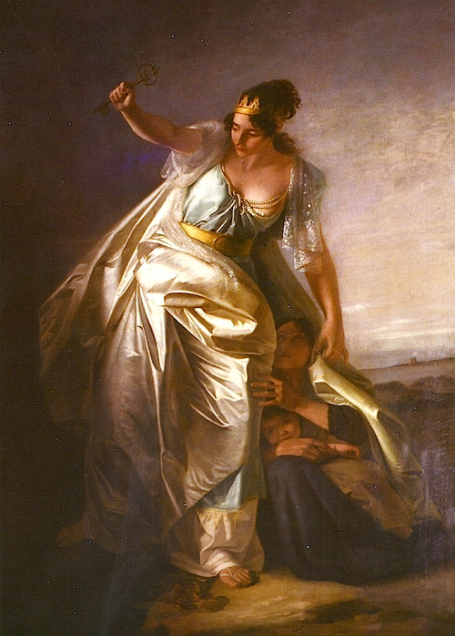 Lisbon protecting its inhabitants, 1812, Domingos Sequeira