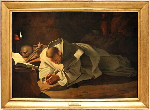 Saint Bruno in prayer, 1799, Domingos Sequeira