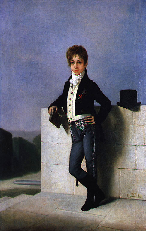 Portrait of Joaquim Pedro Quintela, 1st Count of Farrobo, 1813, Domingos Sequeira