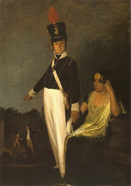 João Baptista Verde e Mariana Benedita, 1809, Domingos Sequeira