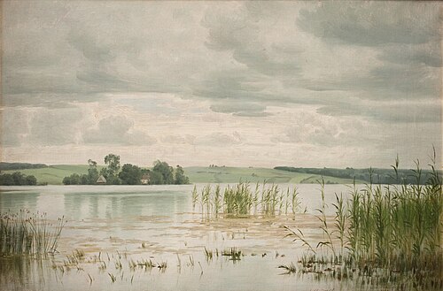 Esrom sø, 1879, Georg Vilhelm Arnold Groth