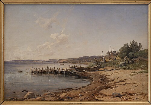 A Beach by the Sound, , Wilhelm Peter Carl Petersen