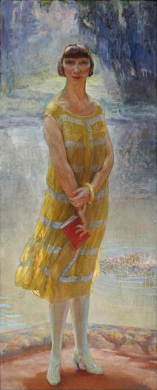 At the park, 1926, Sousa Lopes