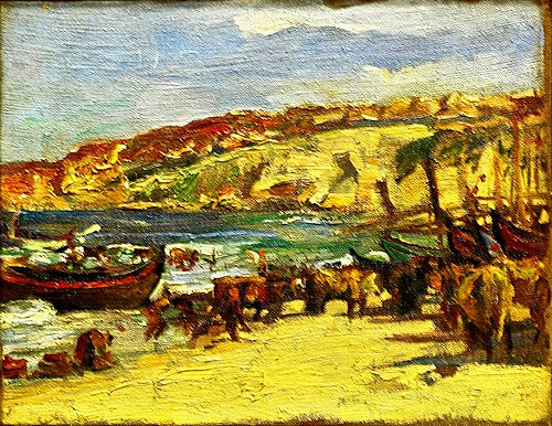 Praia em Portugal, 1908, Sousa Lopes